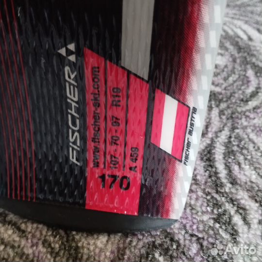 Горные лыжи fischer 170