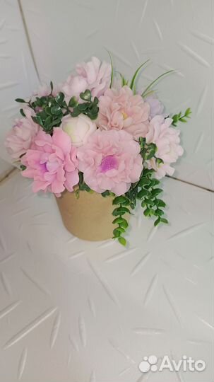 Букет из мыла