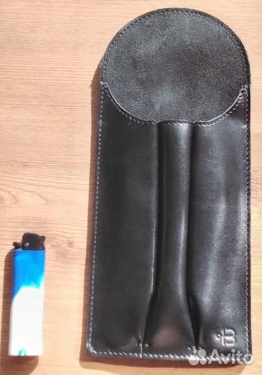 Кожаный чехол для столовый приборов
