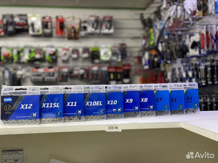 Цепь велосипедная KMC