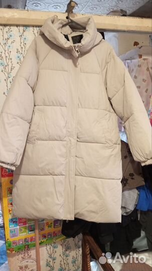 Пуховик зимний женский 48 50 новый
