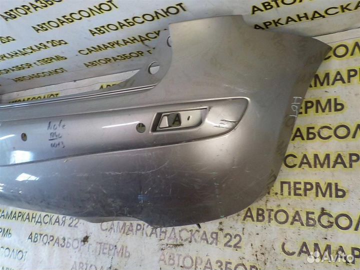 Бампер задний Nissan Note (E11) 2004-2013