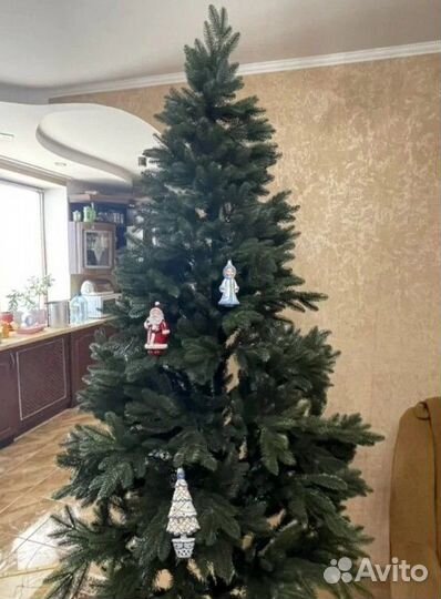 Новогодняя ель литая 2,1 м, premium