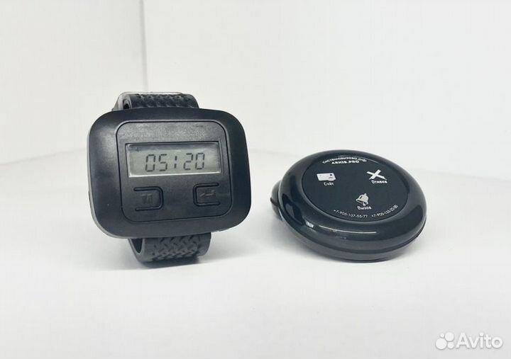 Кнопка вызова официанта Счет, часы пейджер Эконом