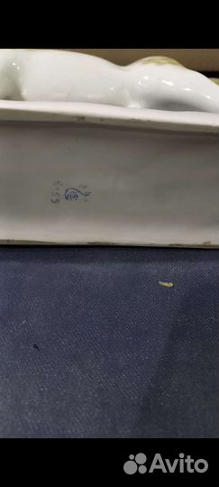 Статуэтка фарфор большая конь