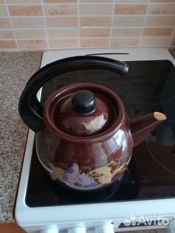 Чайник эмалированный СССР