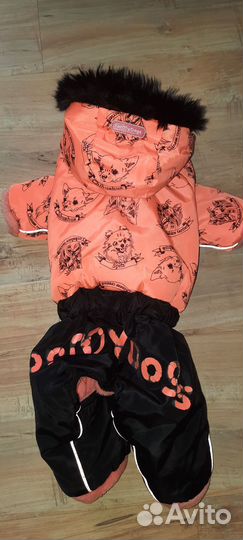 Зимний комбинезон For my Dogs для девочки