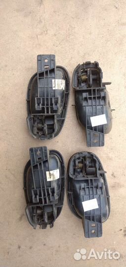 Внутренние ручки дверей на Шевроле Ланос