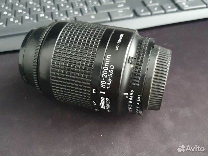 Объектив nikon 80-200 4.5-5.6 D