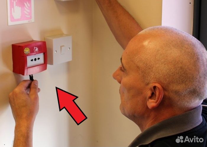 Установка Пожарной Сигнализации