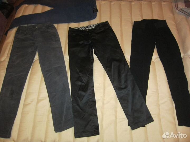 Джинсы брюки на девочку р.164