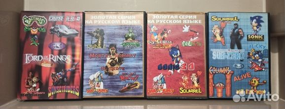 Картриджи Sega