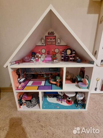 Домик кукольный, мебель, лол LOL