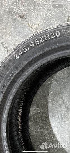 Barum Bravuris 3HM 275/40 R20 и 245/45 R20 106Y