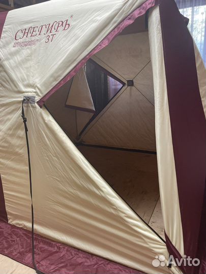 Зимняя палатка снегирь 3т