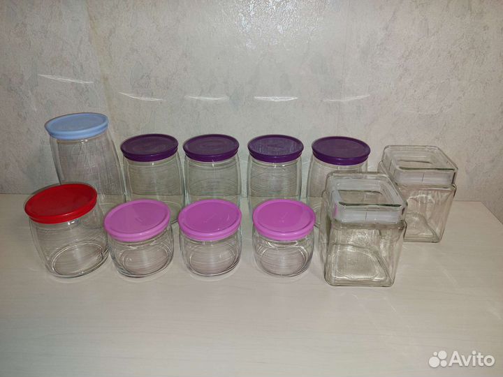 Банки для хранения сыпучих продуктов