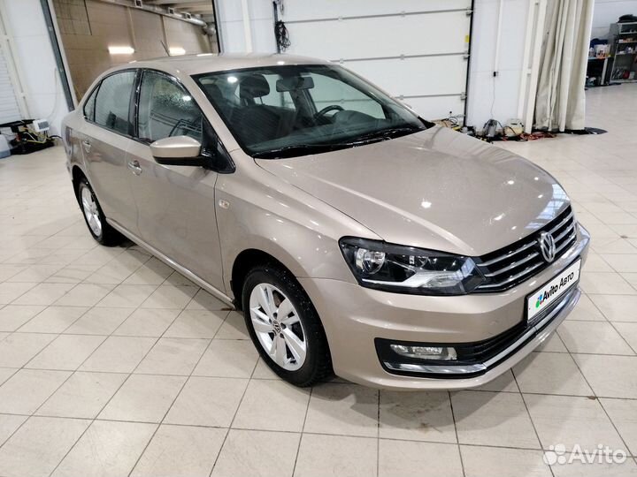 Volkswagen Polo 1.6 AT, 2016, 141 380 км