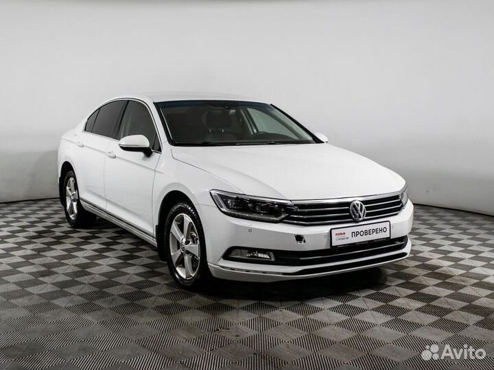 Volkswagen Passat 1.8 AMT, 2017, 117 620 км
