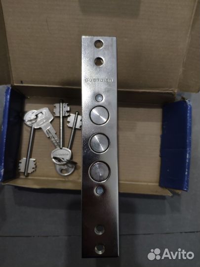 Замок врезной сувальдный Гардиан