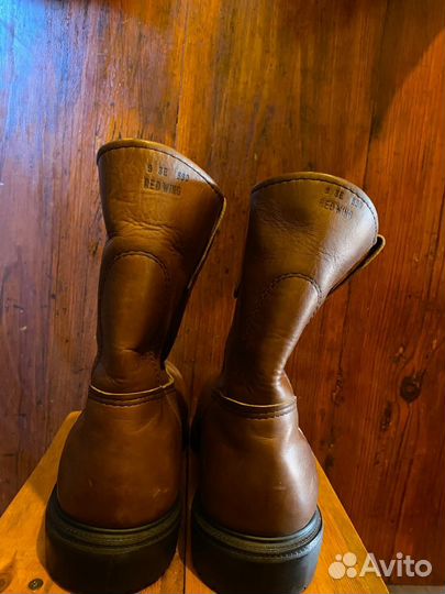 Сапоги кожаные американские