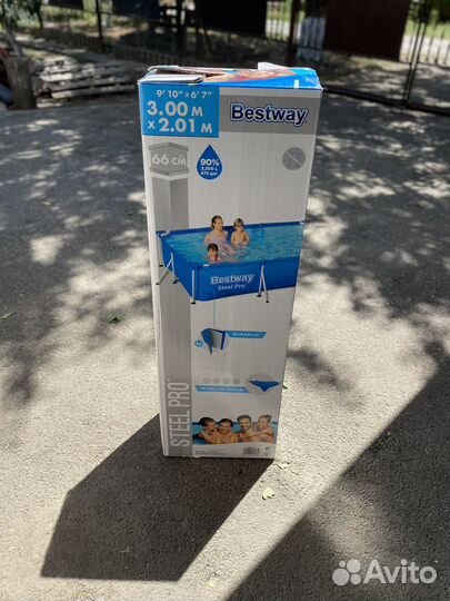 Каркасный бассейн новый