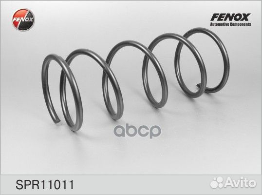 Пружина подвески toyota corolla SPR11011 fenox