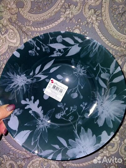 Новые стеклянные тарелки Pasabahce