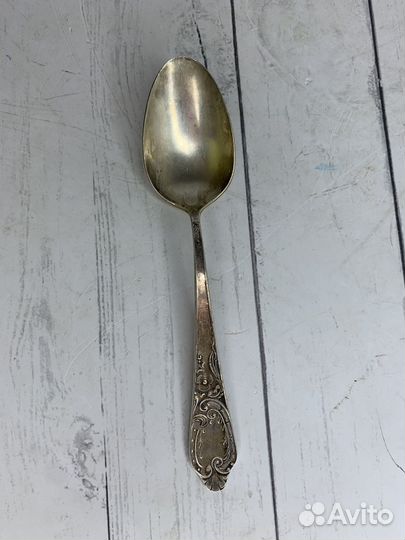 Ложка серебро 875 со звездой