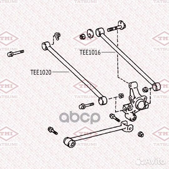 Рычаг подвески зад TEE1020 tatsumi