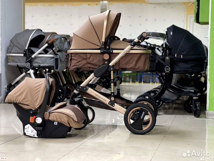 Коляска Wisesonle Q3 