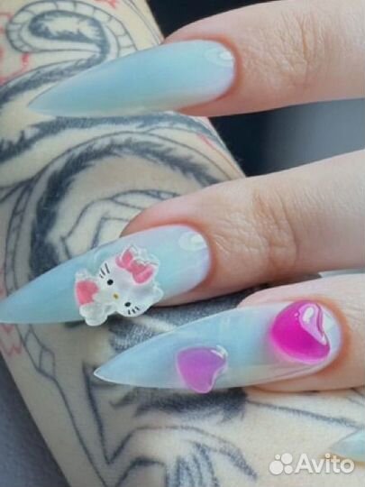 Наращивание ногтей на дому