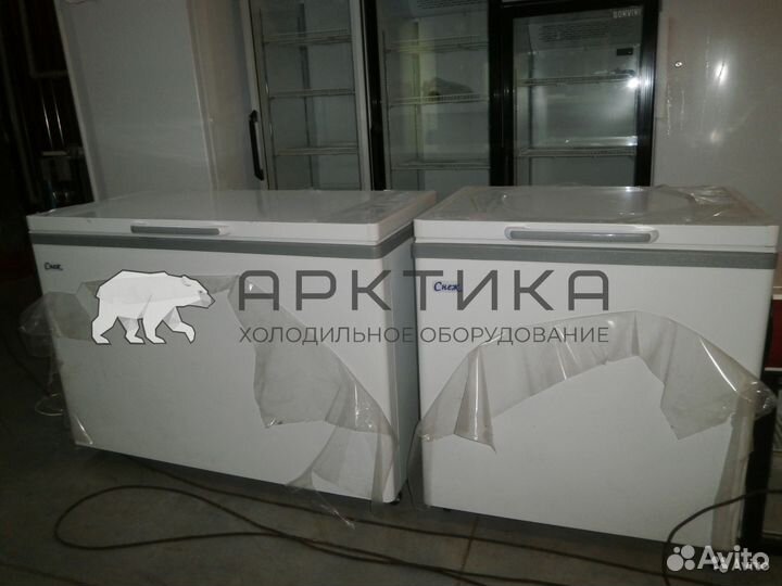 Морозильный ларь снеж с глухой крышкой 300литров