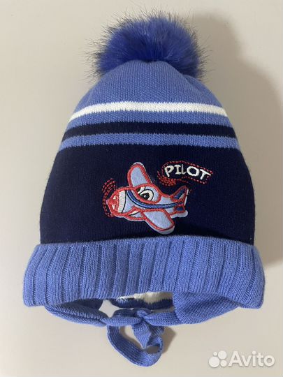 Новая зимняя шапка на мальчика 48