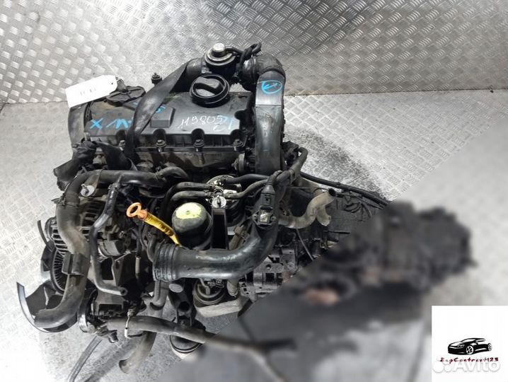 Двигатель, Audi A4 2003
