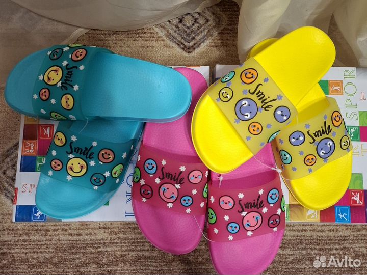 Сланцы шлепки детские