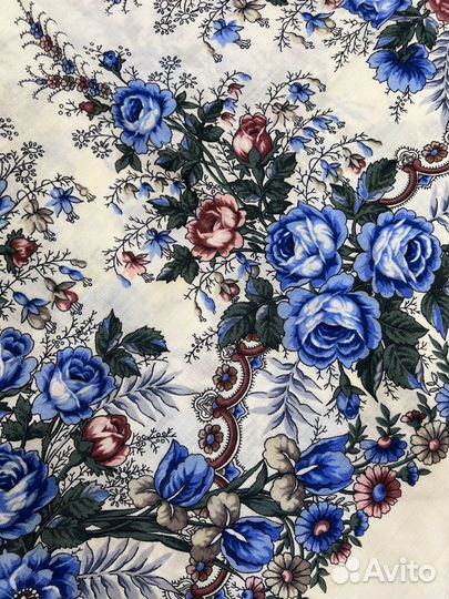 Павловопосадский платок Весеннее утро