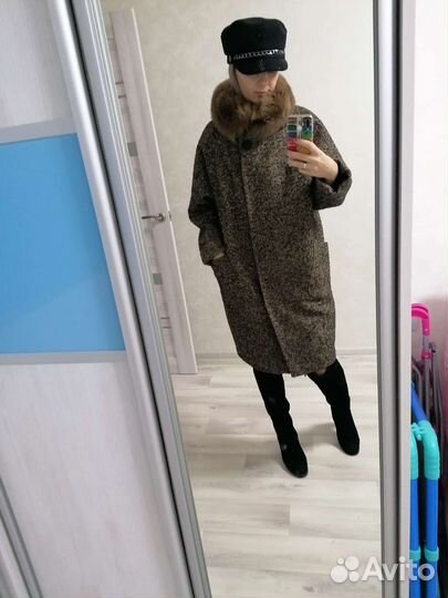 Пальто зимнее