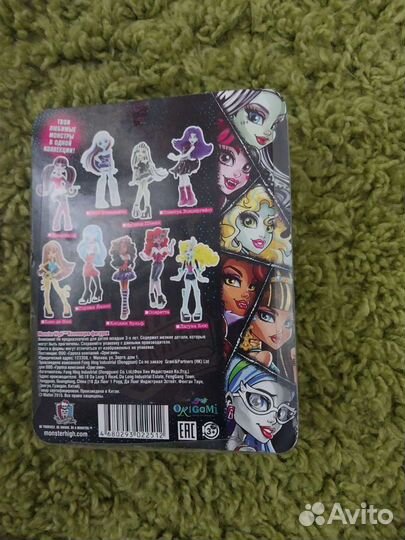 Monster high журнал фрэнки штейн с фигуркой