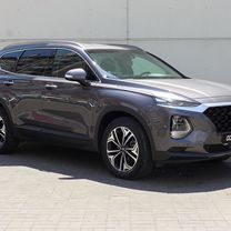 Hyundai Santa Fe 2.0 AT, 2019, 81 034 км, с пробегом, цена 3 700 000 руб.