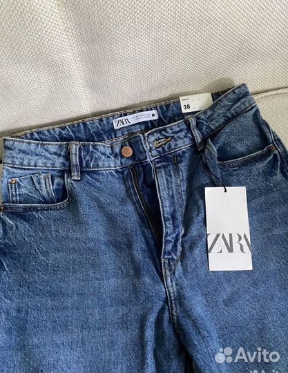 Джинсы zara женские EU38 - 44/46размер