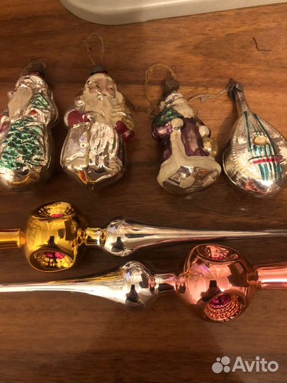 Елочные игрушки СССР