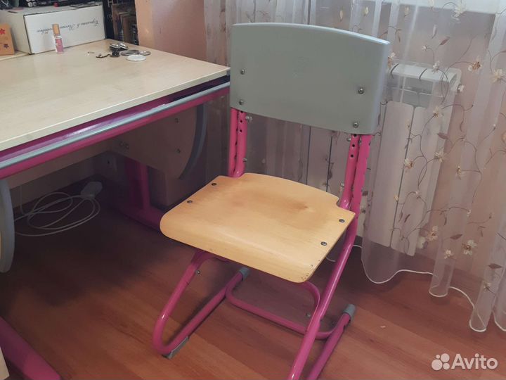 Парта ортопедическая Деми, тумба, стул