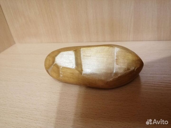 Коллекционный башмачок туфелька. Янтарь. СССР