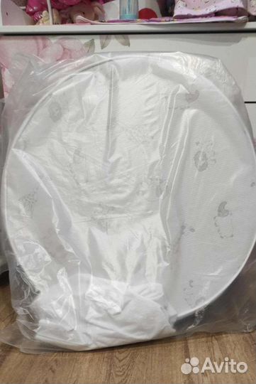 Круглый матрац +намотрасник