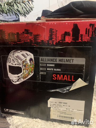 Шлем Icon alliance shakki