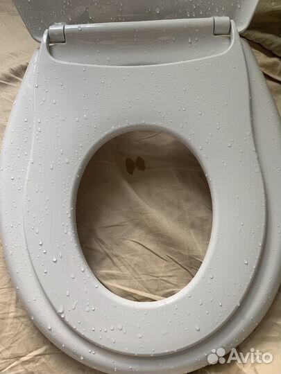 Сиденье для унитаза с детской накладкой, 2 в 1