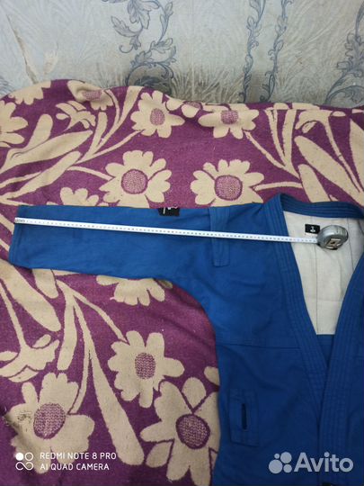 Куртка для самбо синяя и красная