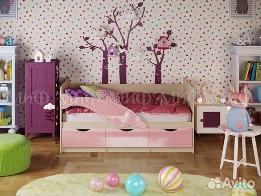 Детская кровать «Дельфин »