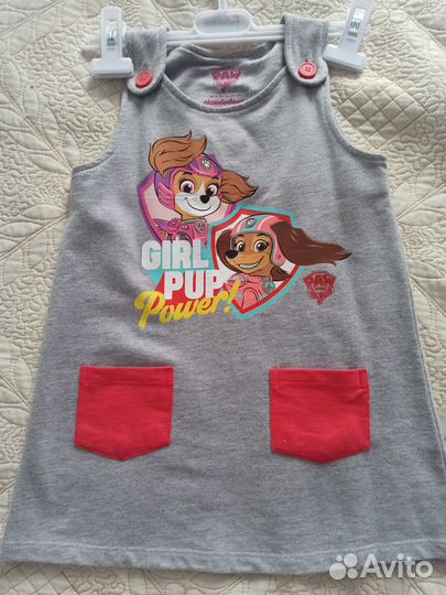 Платье щенячий патруль