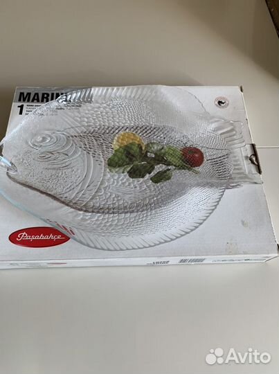 Блюдо сервировочное (салатник), стеклянное